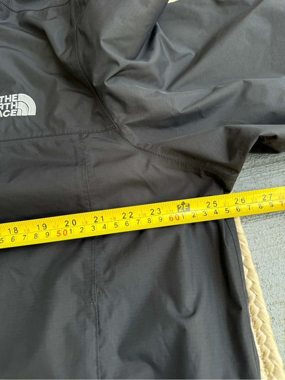 The North Face Black Waterproof Rain Windbreaker Jacket Men's Size XL